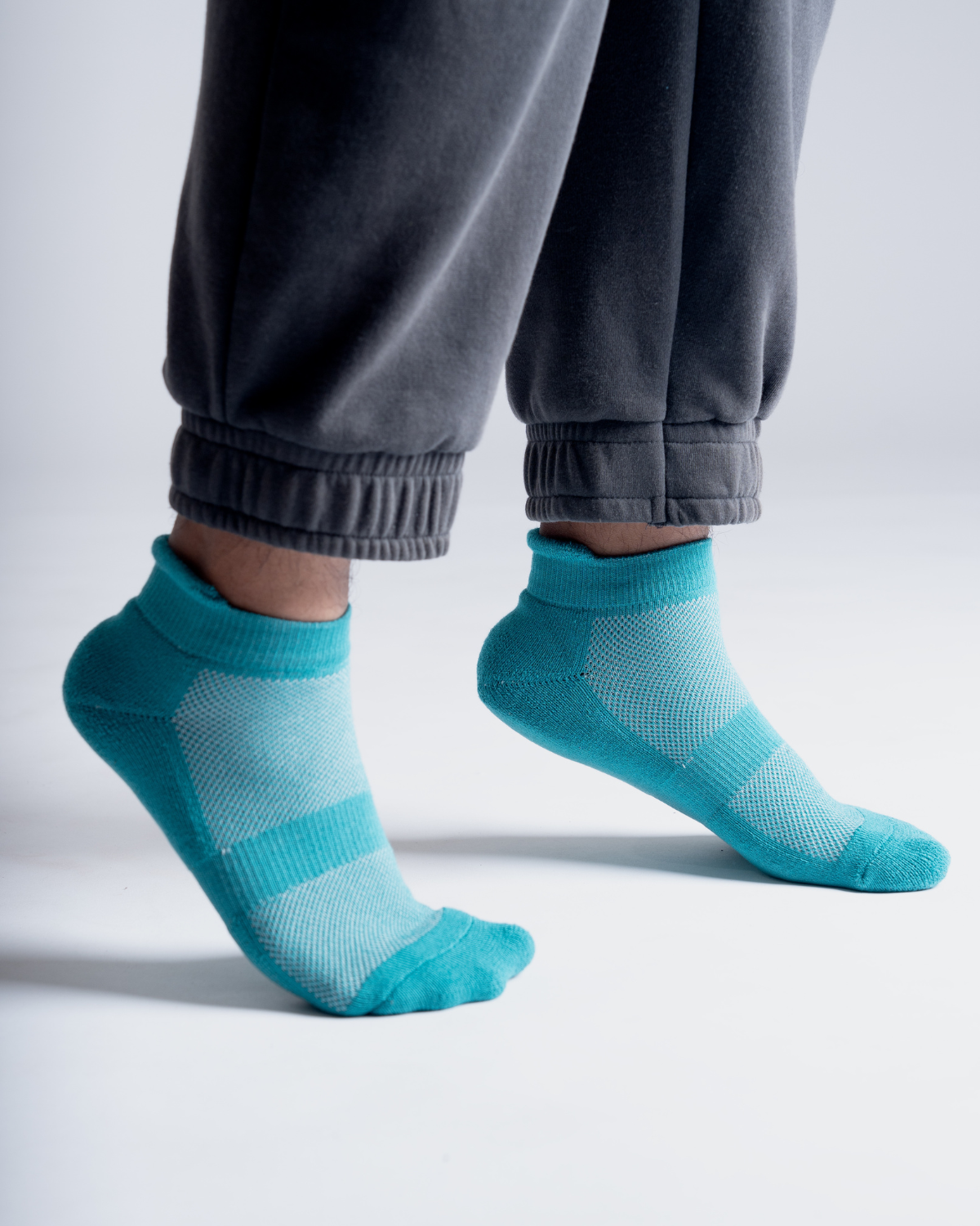 Bamboo Ankle Teal Socks