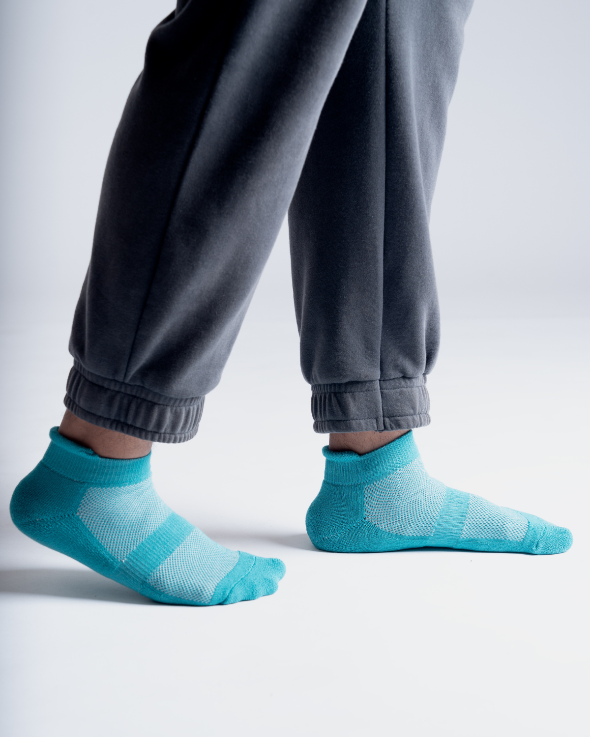 Bamboo Ankle Teal Socks