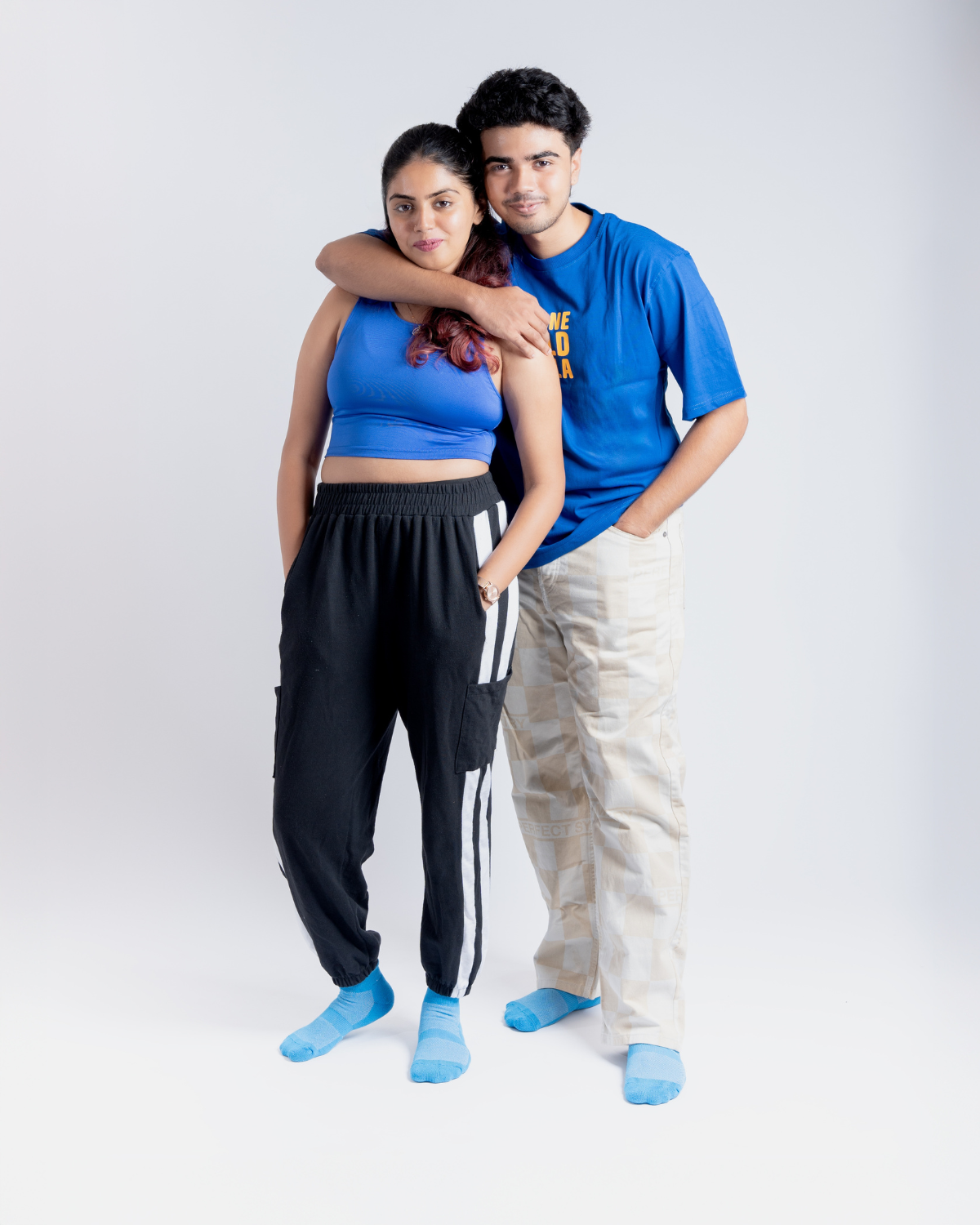 Bamboo Ankle Blue Socks