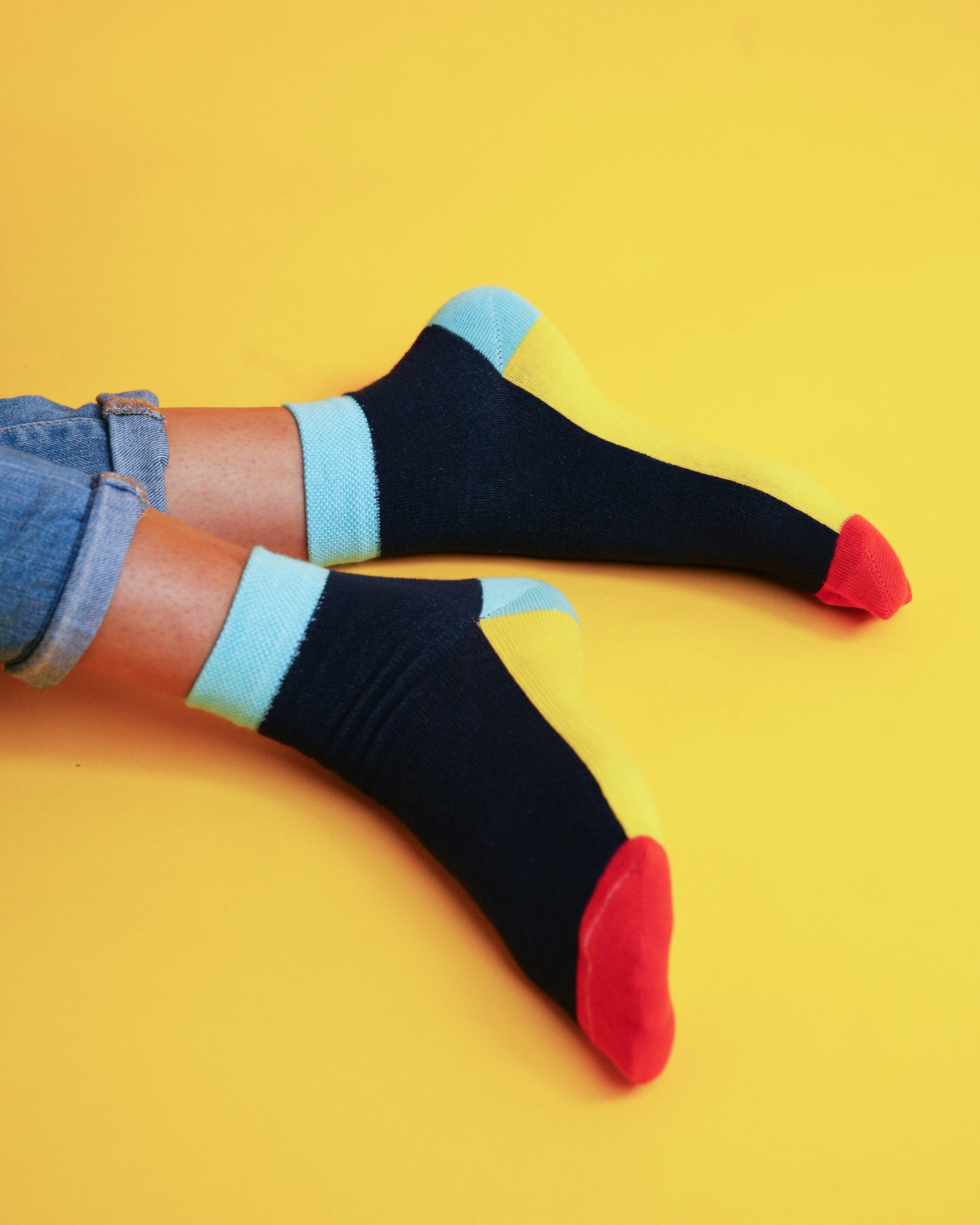 Hues of Blue Socks
