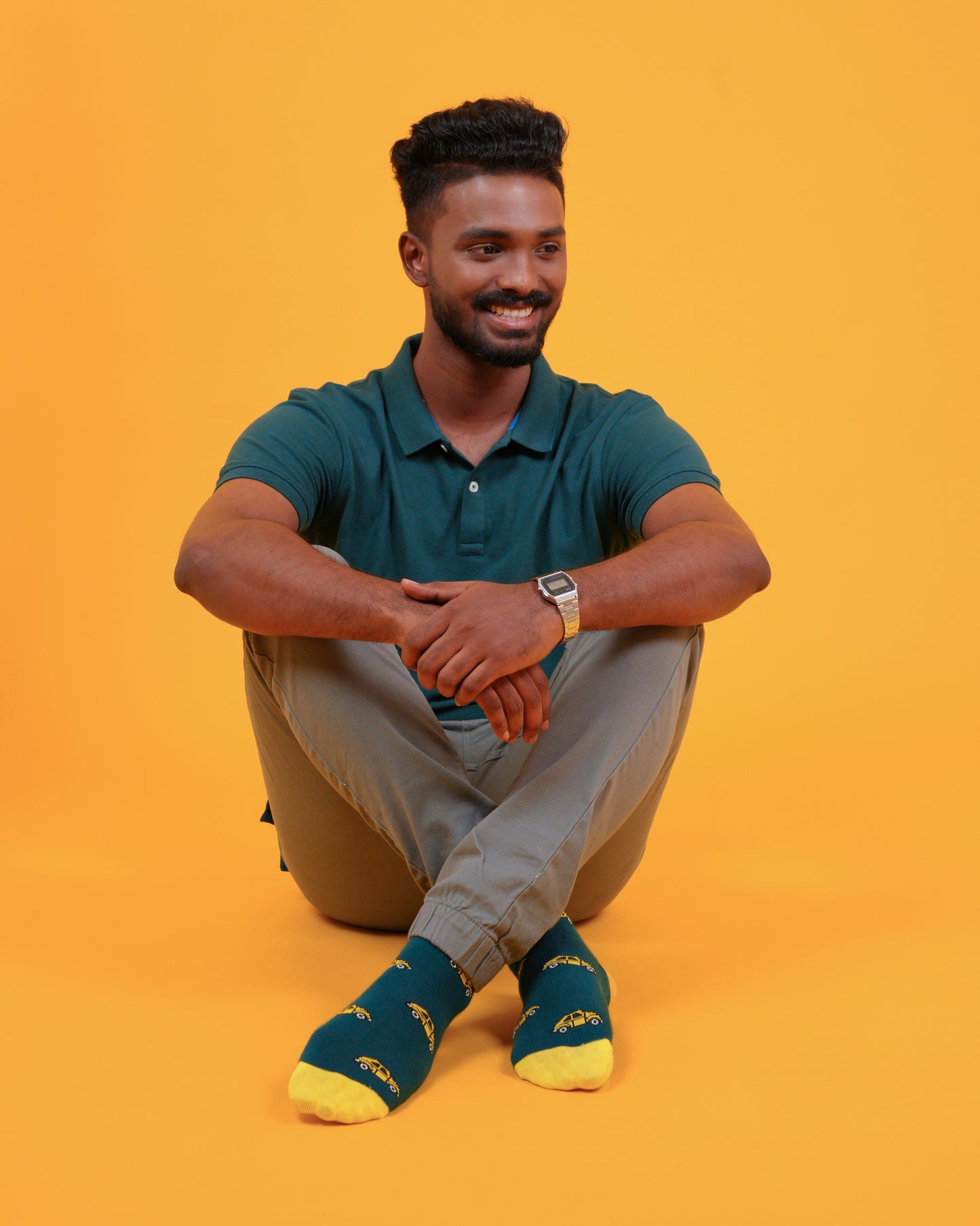 Gear Up Green Socks