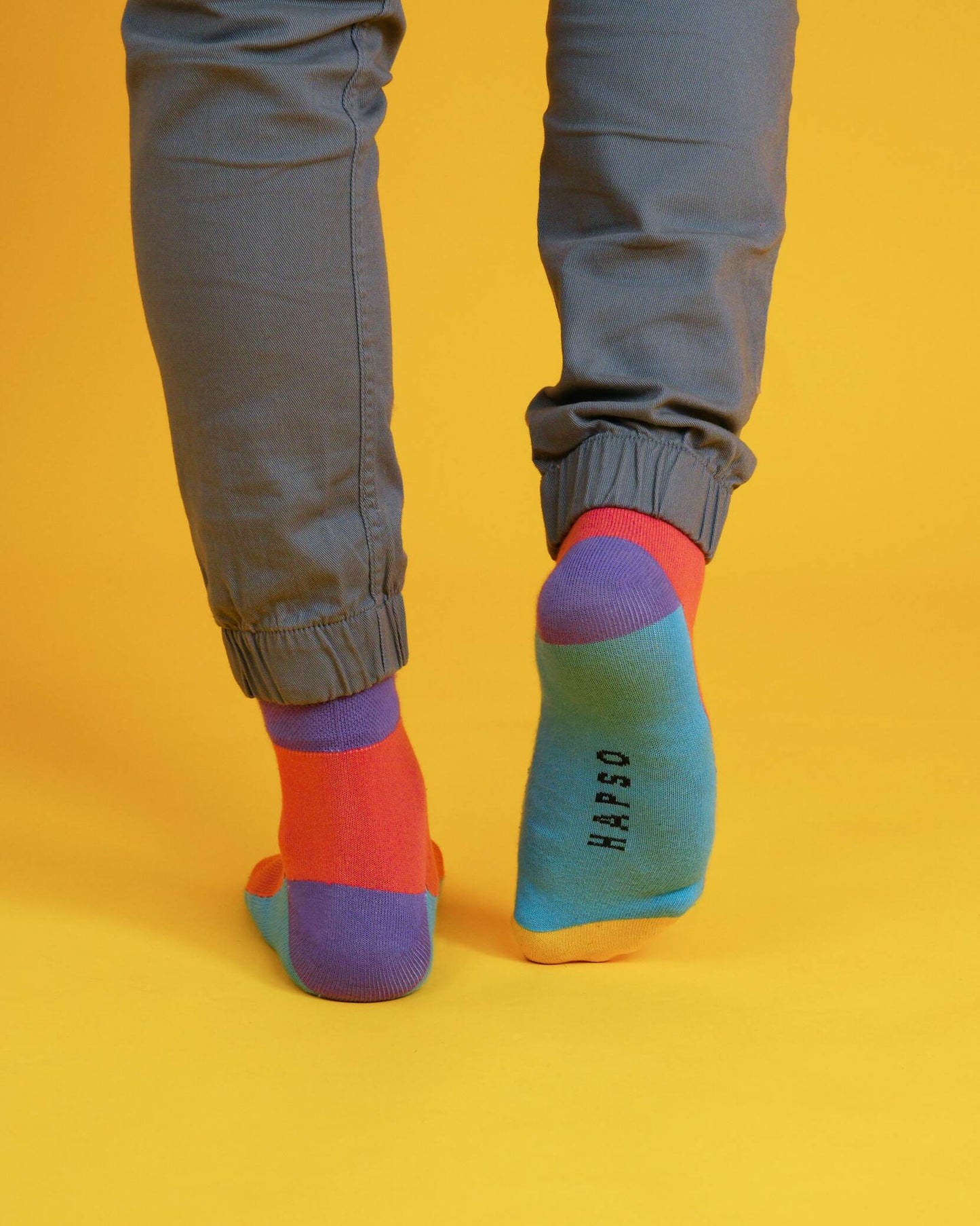 Hues of Orange Socks
