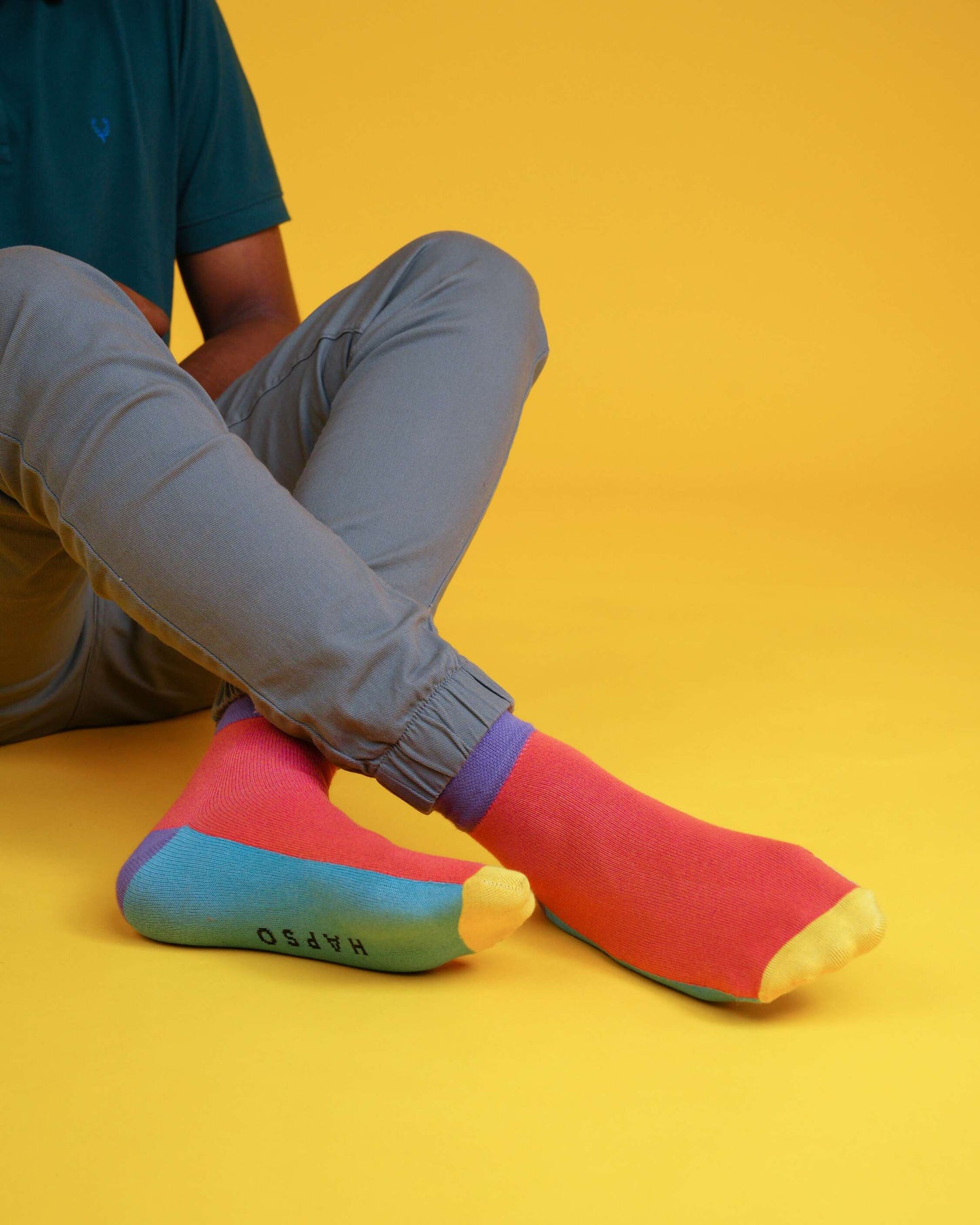 Hues of Orange Socks