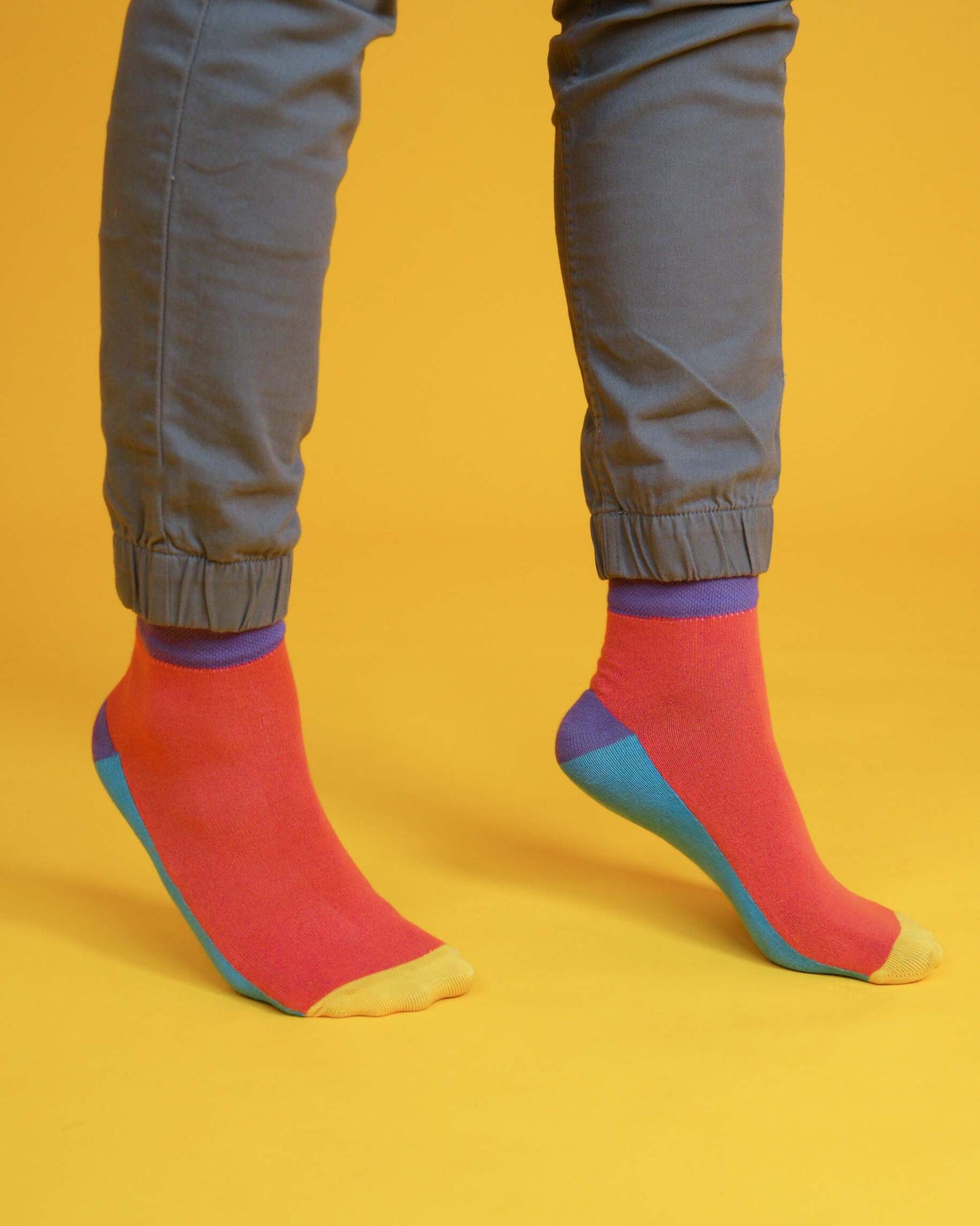 Hues of Orange Socks