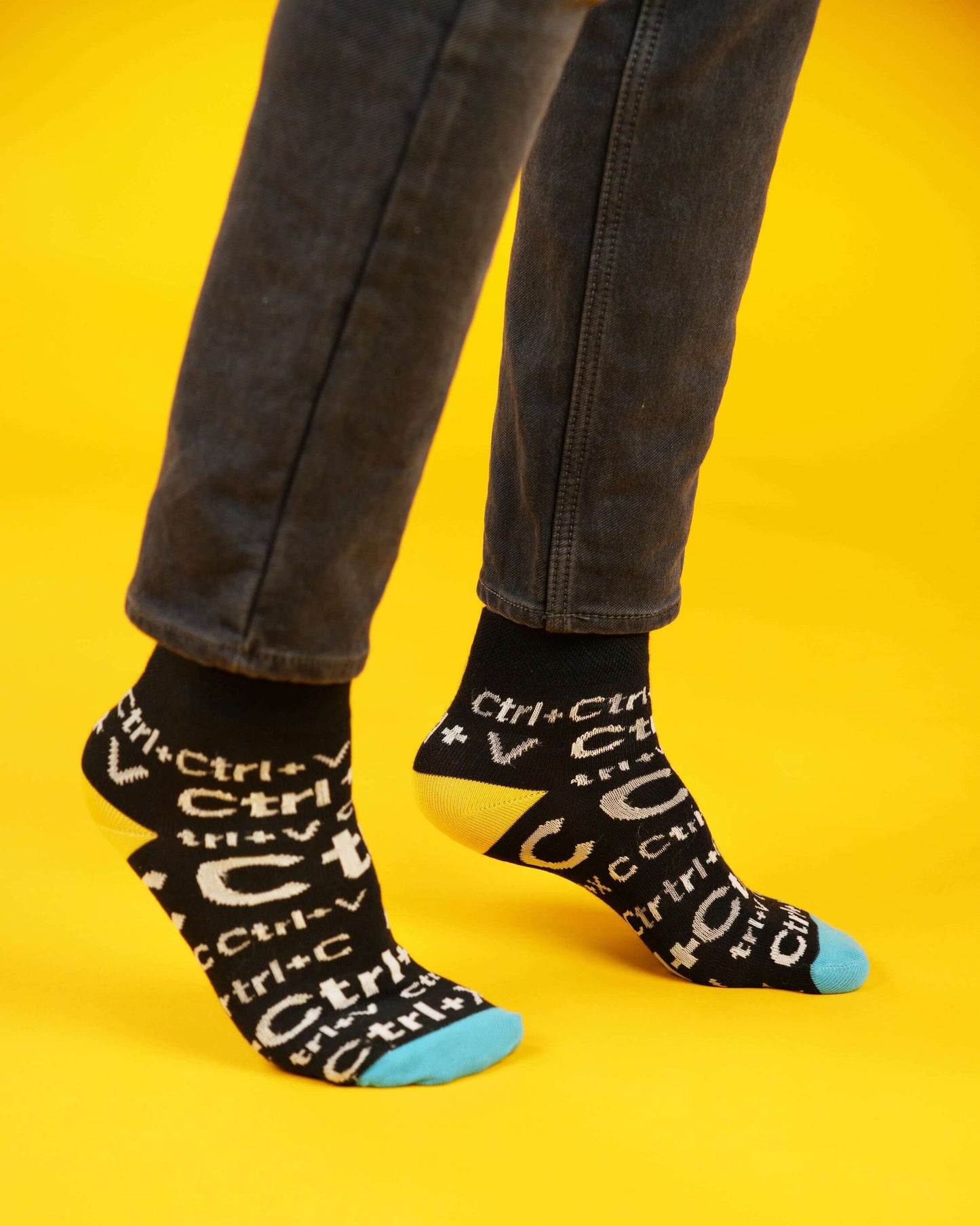 Copy Paste  Black Socks