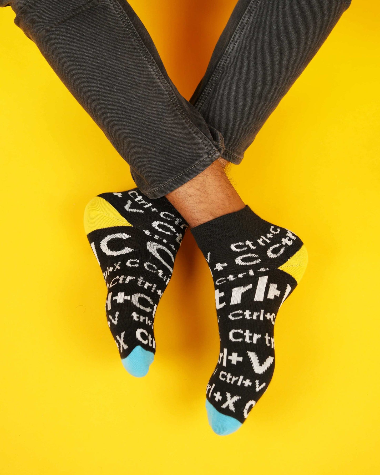 Copy Paste  Black Socks