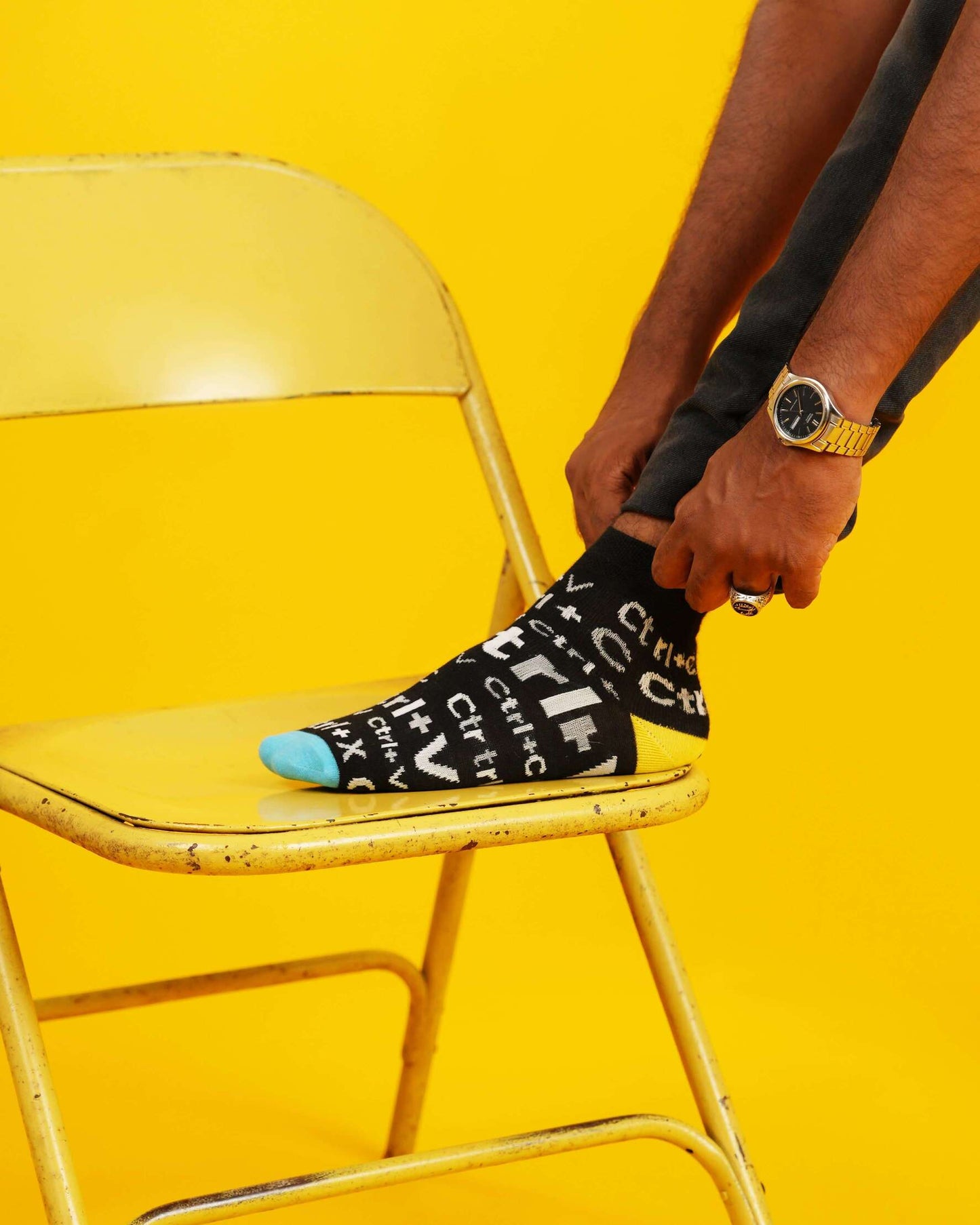 Copy Paste  Black Socks
