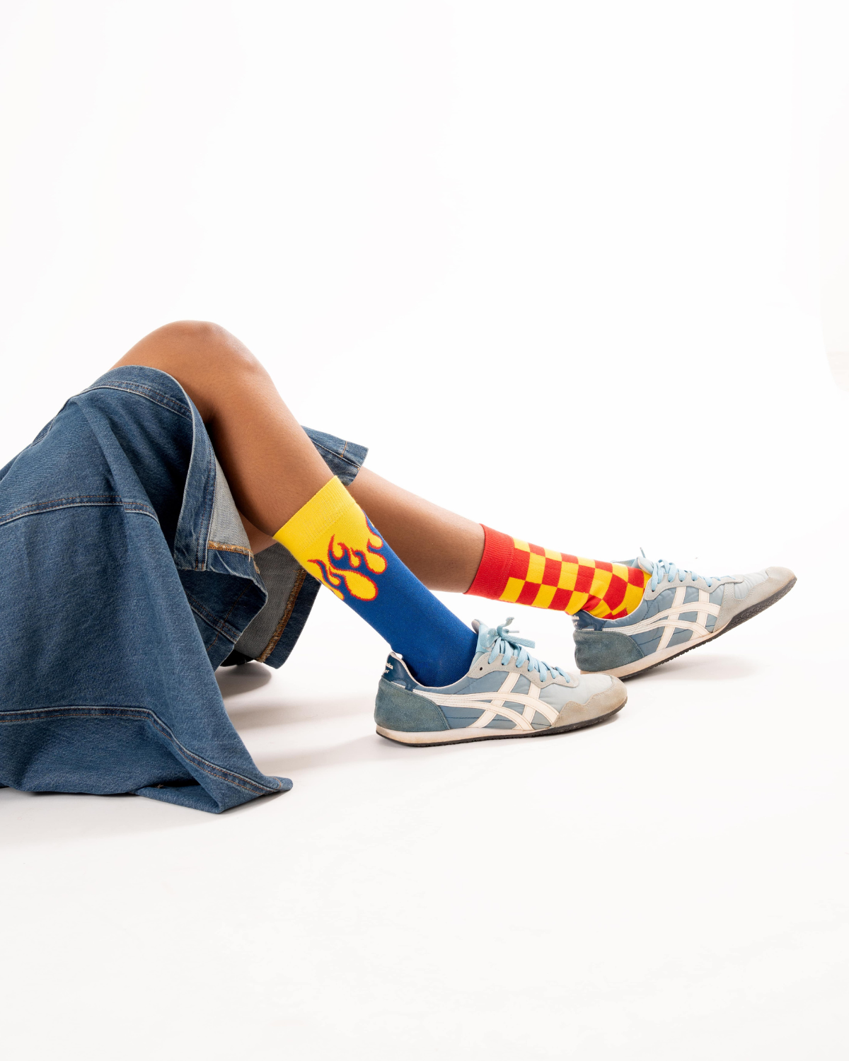 Flame On Hot Wheels Inspired Socks