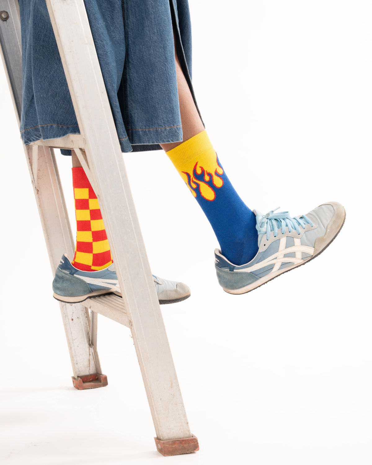 Flame On Hot Wheels Inspired Socks