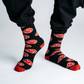 Akatsuki Naruto Inspired Socks (Pack of 3)