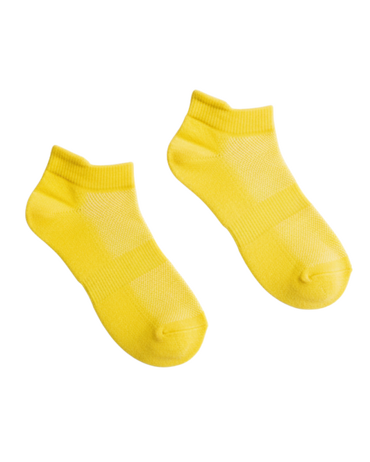 Bamboo Ankle Yellow Socks