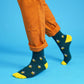 Chug Chug Chug Green Socks