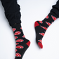 Akatsuki Naruto Inspired Socks