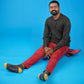 Desi Wheels Grey Socks