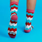 Zig Zag Candy Socks