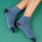 Drive On Blue Socks